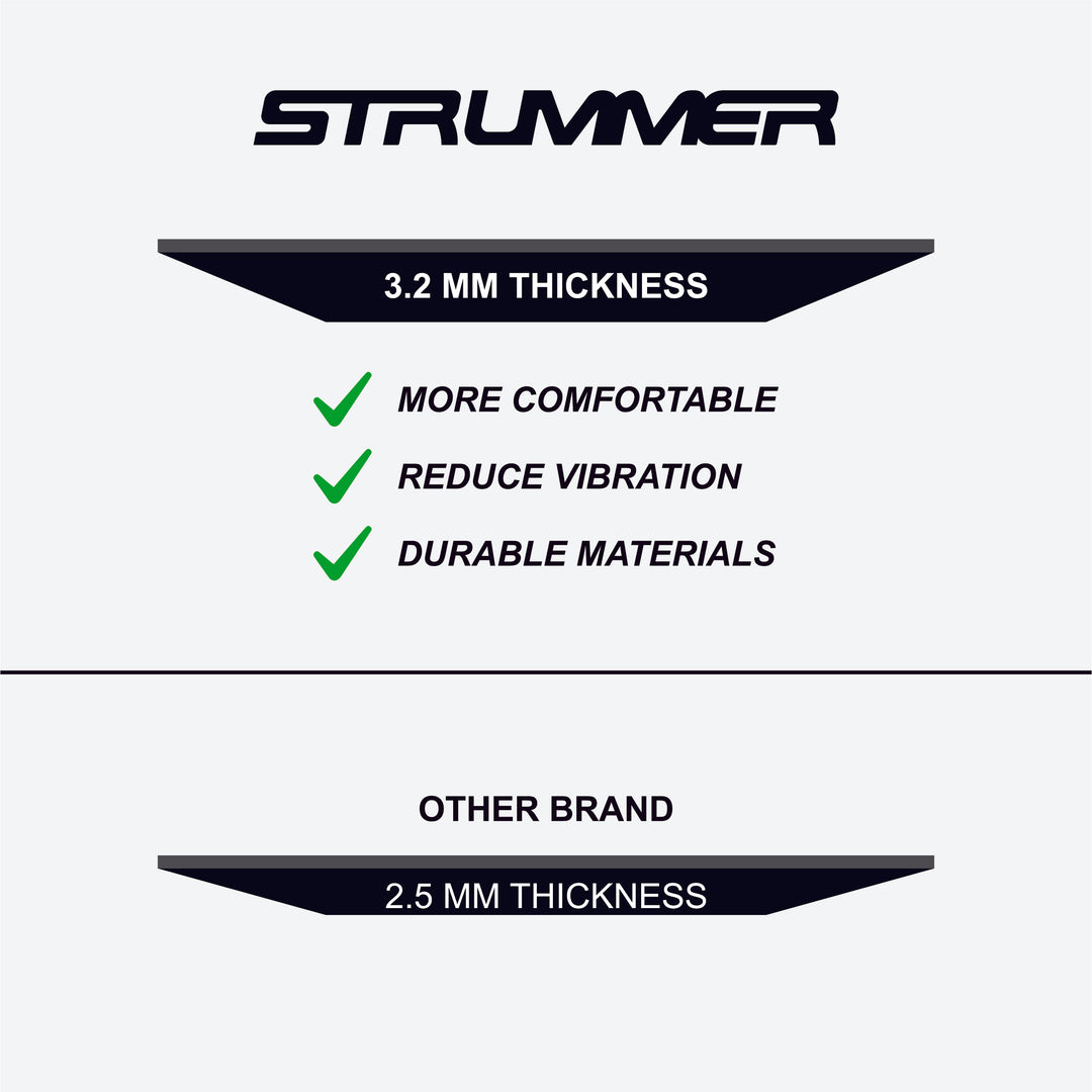 Strummer Classic Gel 4 lỗ Băng (2150x30x3.2 mm)