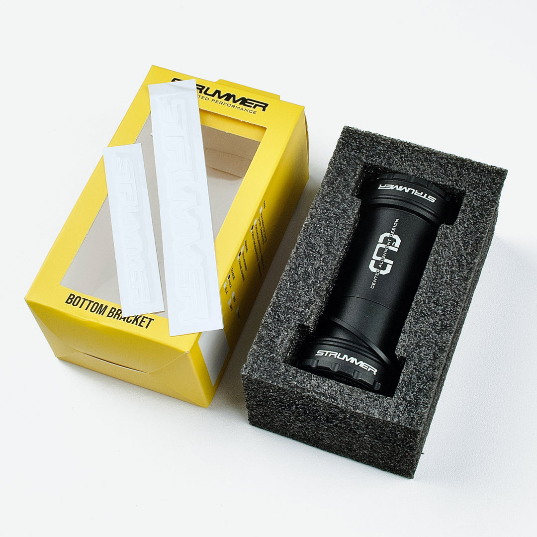Strummer Threaded PressFit (PF41) Creak-Stop Bottom Bracket (dengan Teknologi CAD & Kotak Buih)
