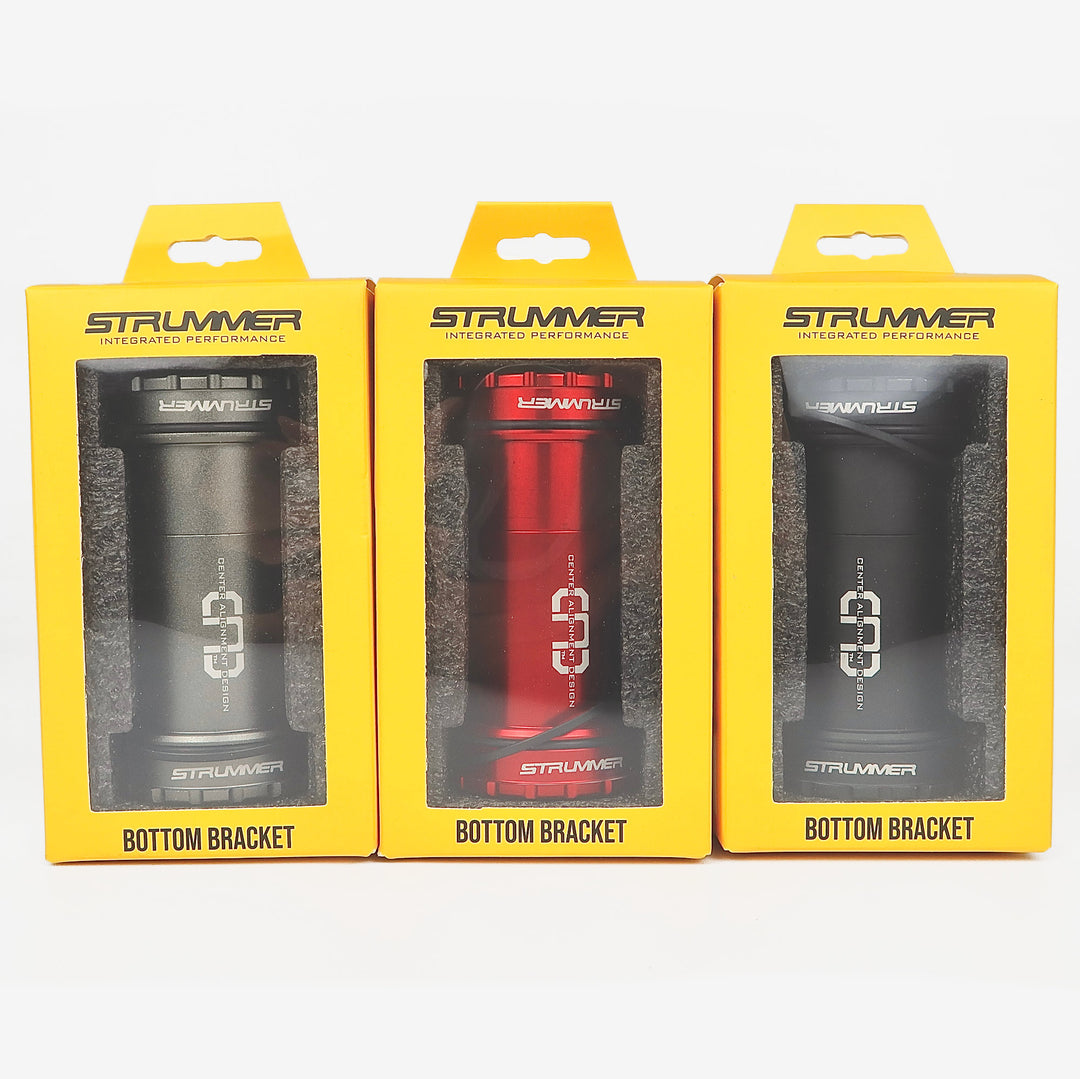 Strummer Threaded PressFit (PF41) Creak-Stop Bottom Bracket (dengan Teknologi CAD & Kotak Buih)