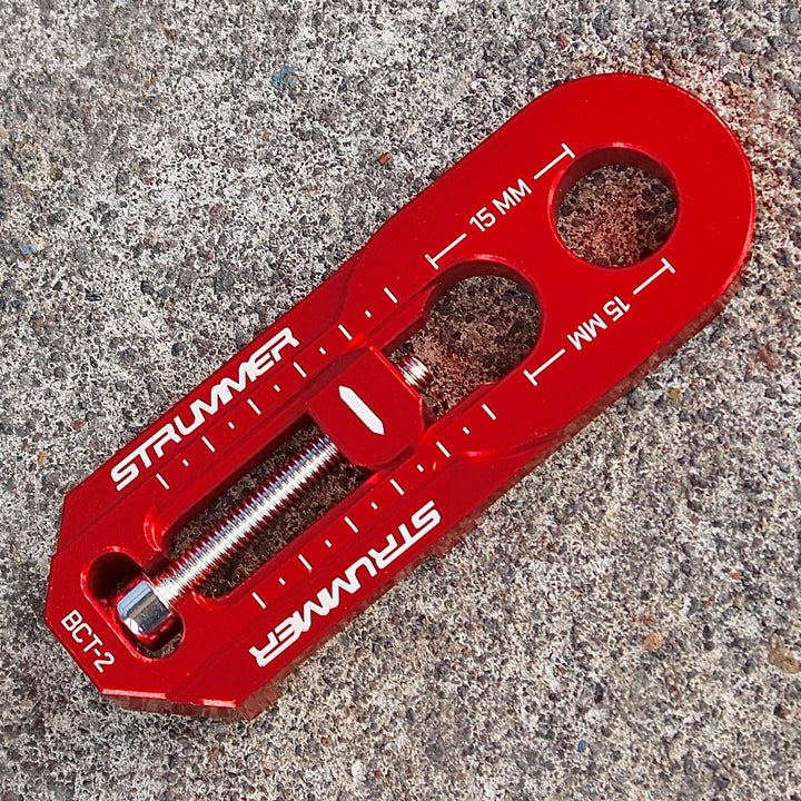 Strummer BCT-2 Aluminum Alloy BMX Chain Tensis with 2 Holes