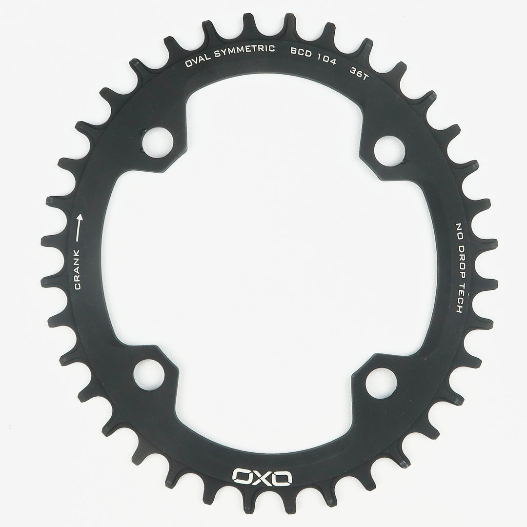 Oxo BCD-104 Symmetric Oval Chainring
