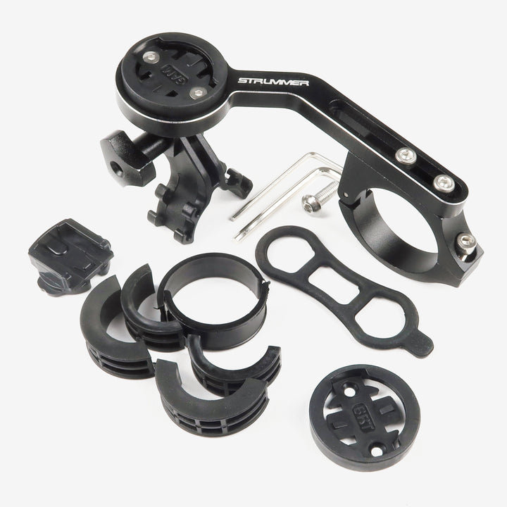 Strummer CM-3ADJ Adjustable Bike Computer Holder (Clamp On Barfly)