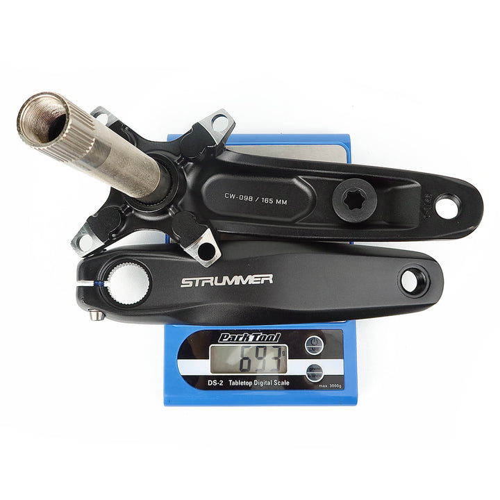 Strummer CW-098 CHAINWHEEL/CRANKSET, BCD-104, 120LX24 mm Spindle