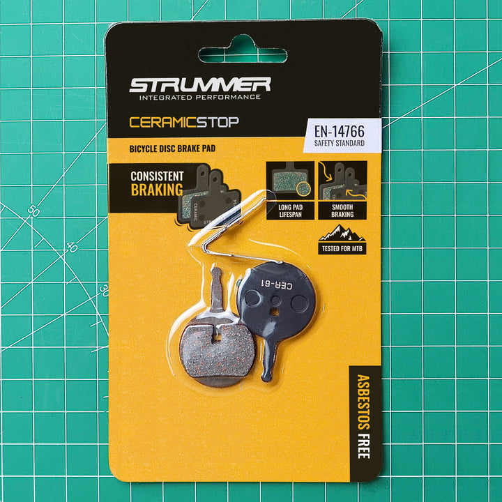 Strummer Ceramic Blend Disc Brake Pad (CER Series)
