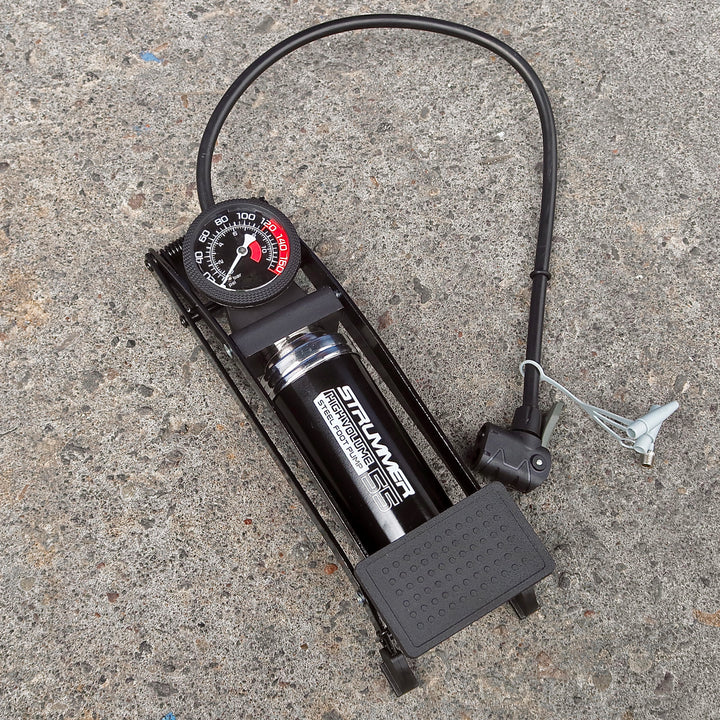 Strummer PM-55 Máy bơm chân đơn khối lượng lớn với phụ kiện (máy đo tương tự)