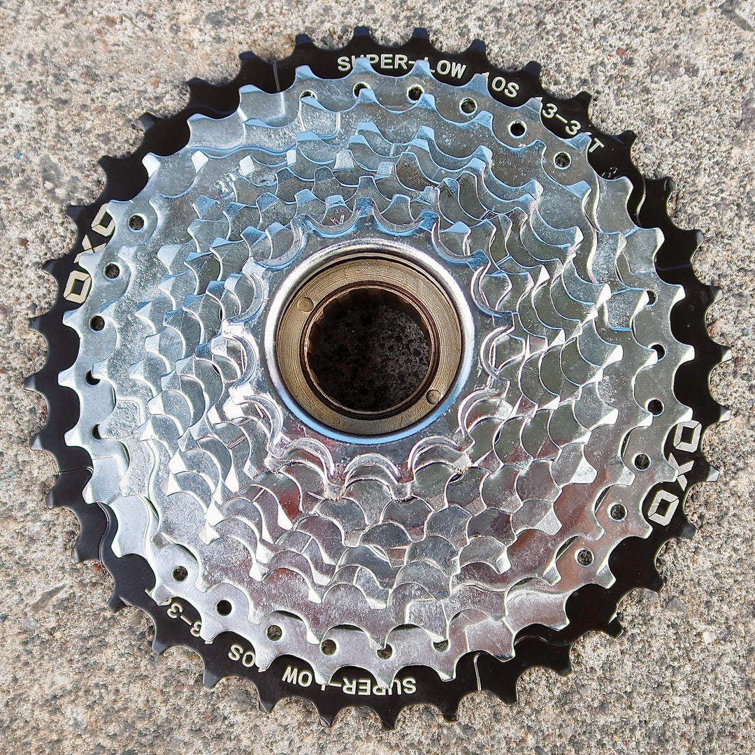 OXO 10-kelajuan 13-36T Sprocket Freewheel (CP-Black)