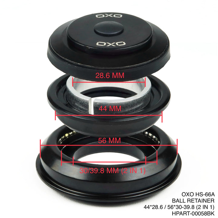 Oxo HS-66A Taper Taper Taper Taper Taper với ổ đĩa giữ bóng
