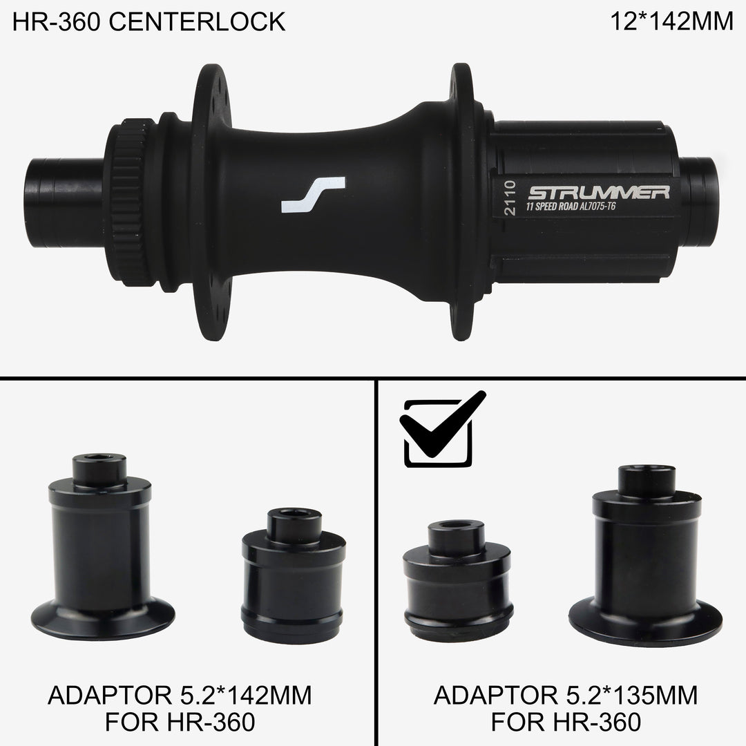 Strummer 10x135 Rear Hub Adaptor (HR-360 Gen-1)