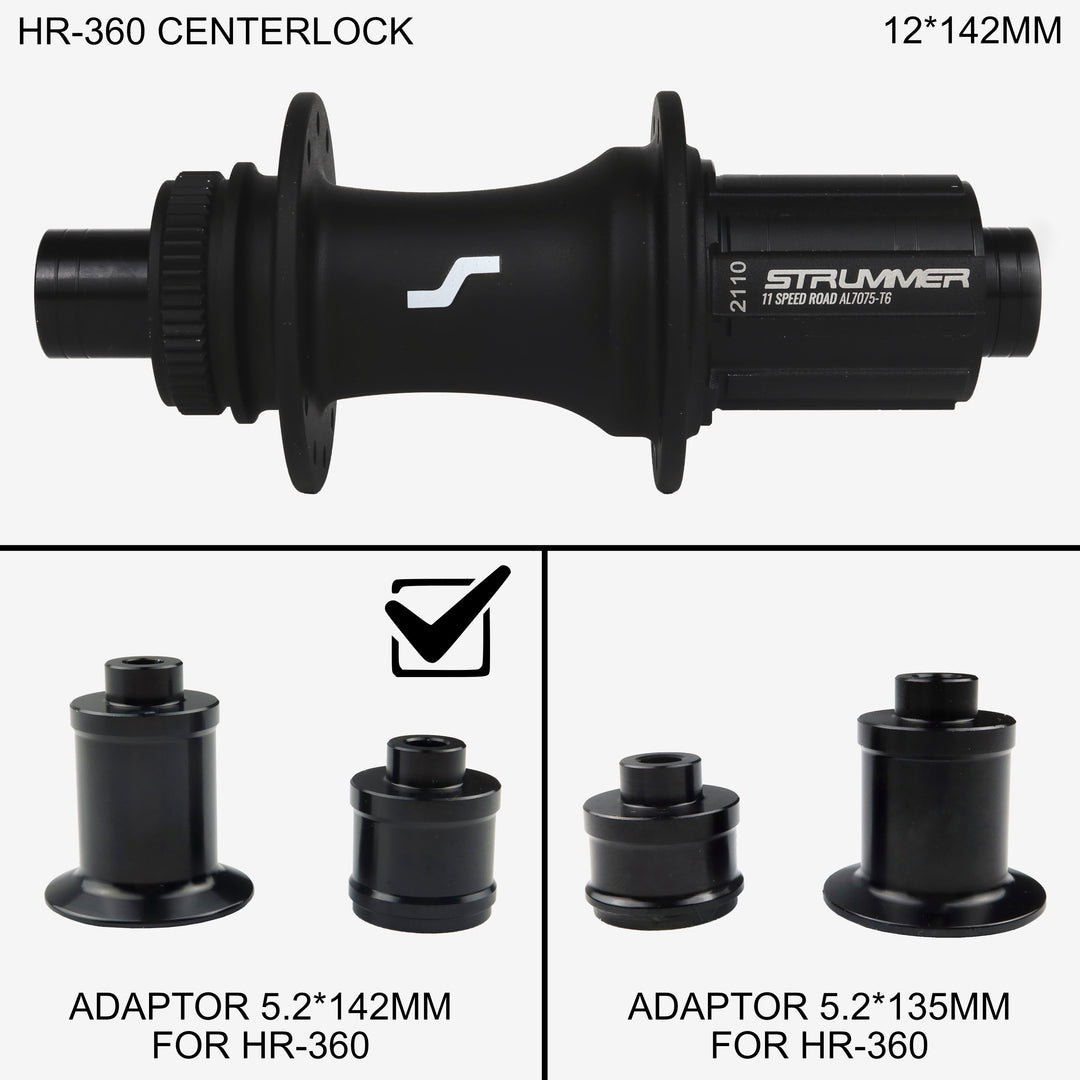 Strummer 10x142 Hab Hab End Cap (HR-360 Gen-1)