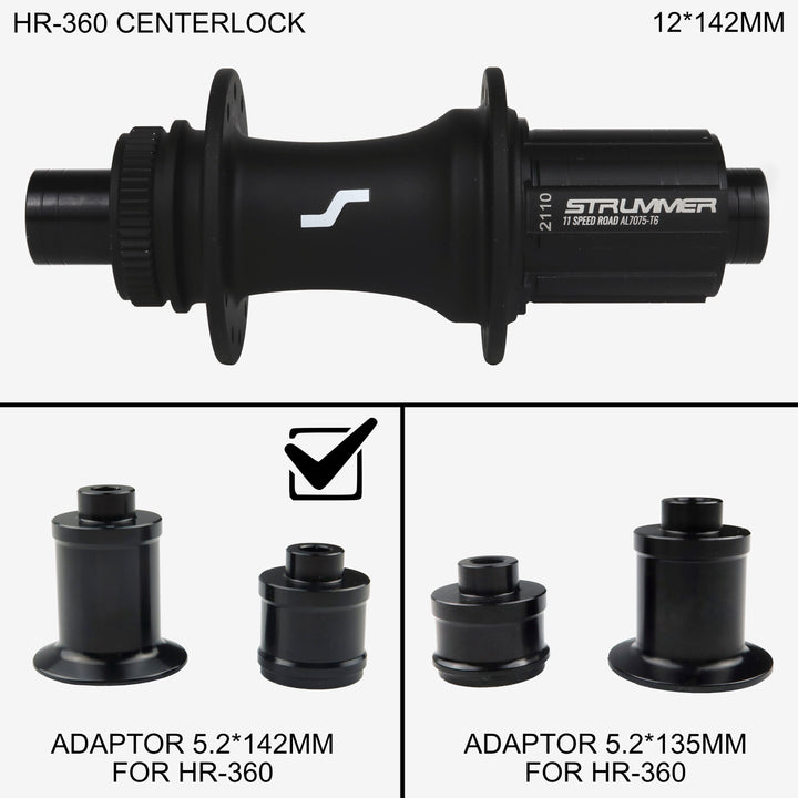 Strummer 10x142 Hab Hab End Cap (HR-360 Gen-1)