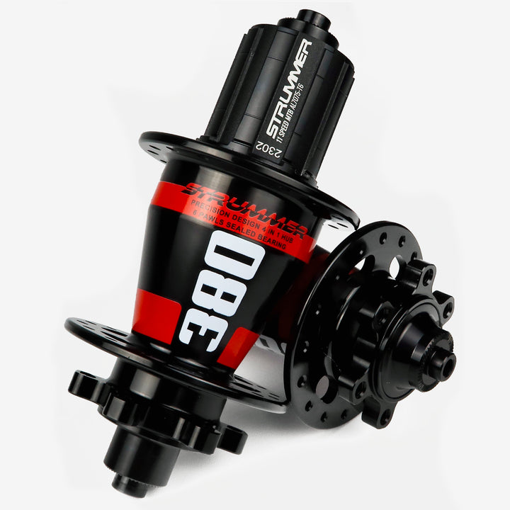 Strummer HM-380 6-Pawls 3T Gen-1 MTB Hub for MTB (9x100/10x135)