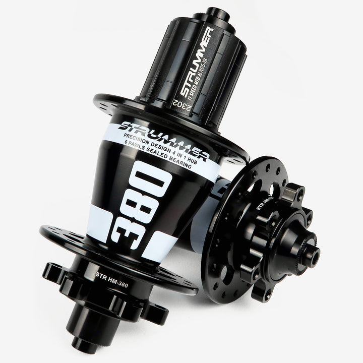 Strummer HM-380 6-Pawls 3T Gen-1 MTB Hub for MTB (9x100/10x135)