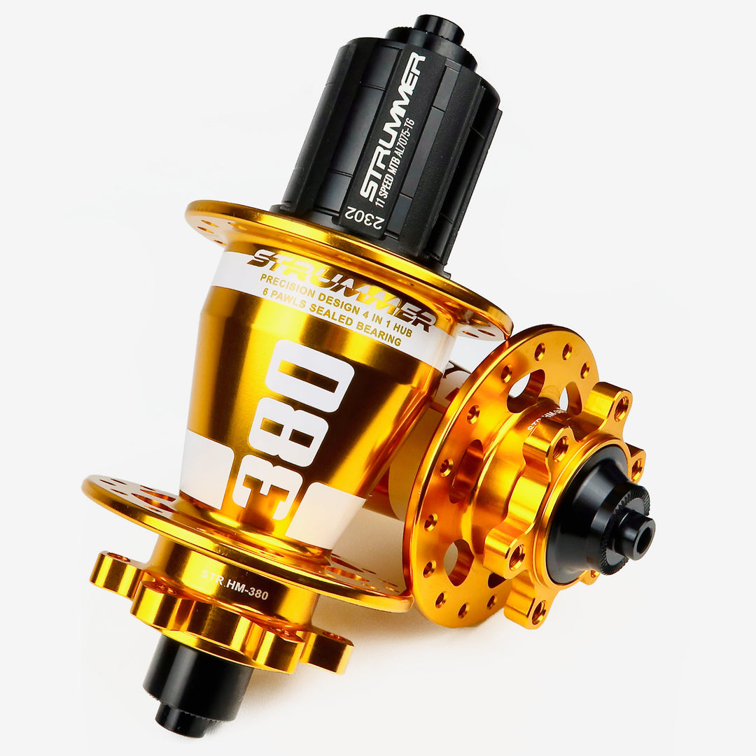 Strummer HM-380 6-Pawls 3T Gen-1 MTB Hub for MTB (9x100/10x135)