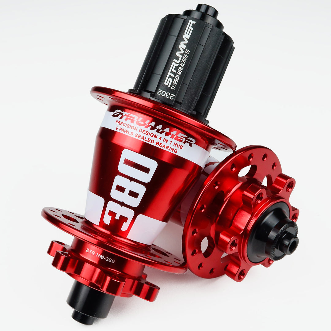 Strummer HM-380 6-Pawls 3T Gen-1 MTB Hub for MTB (9x100/10x135)