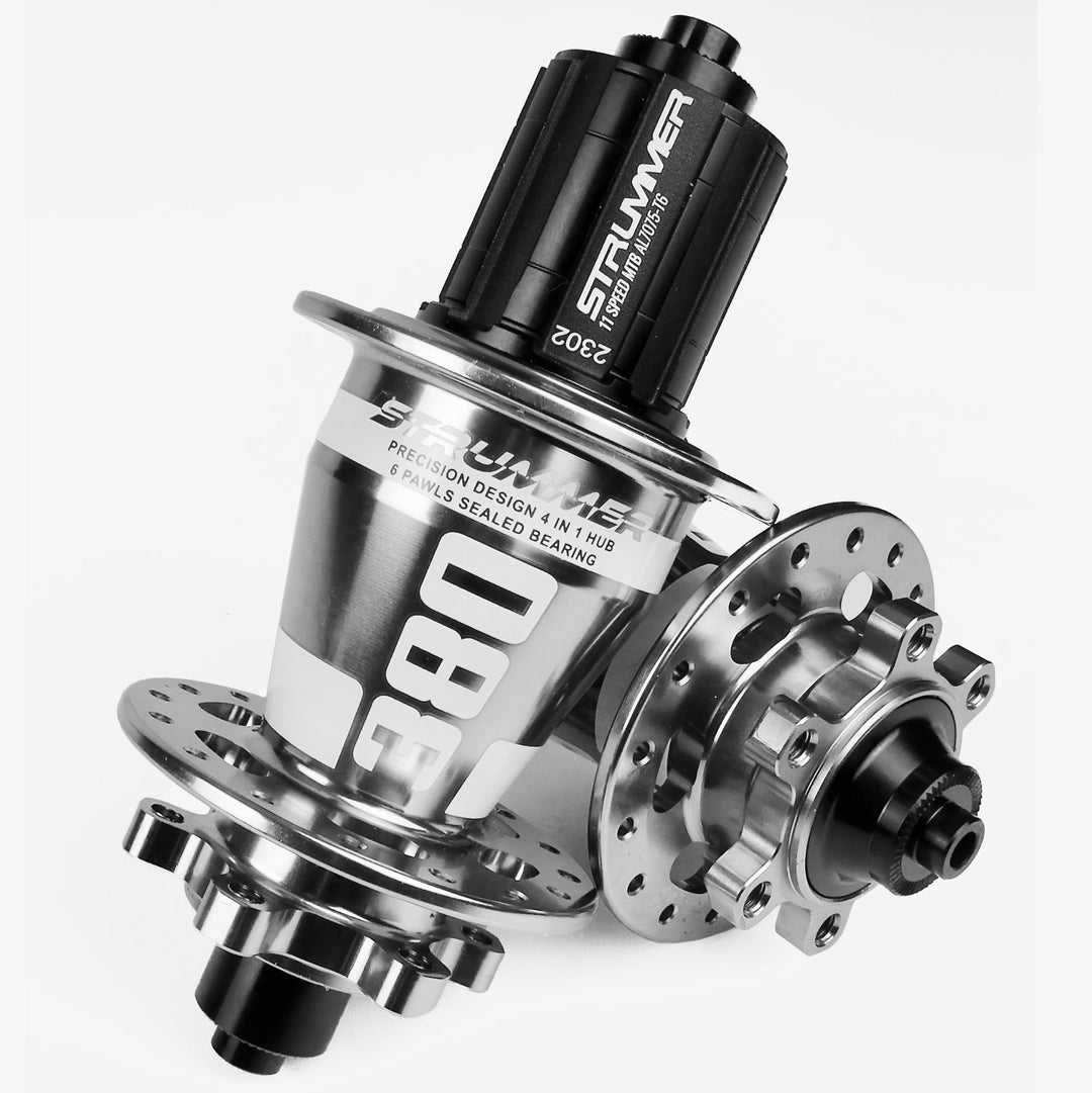 Strummer HM-380 6-Pawls 3T Gen-1 MTB Hub for MTB (9x100/10x135)