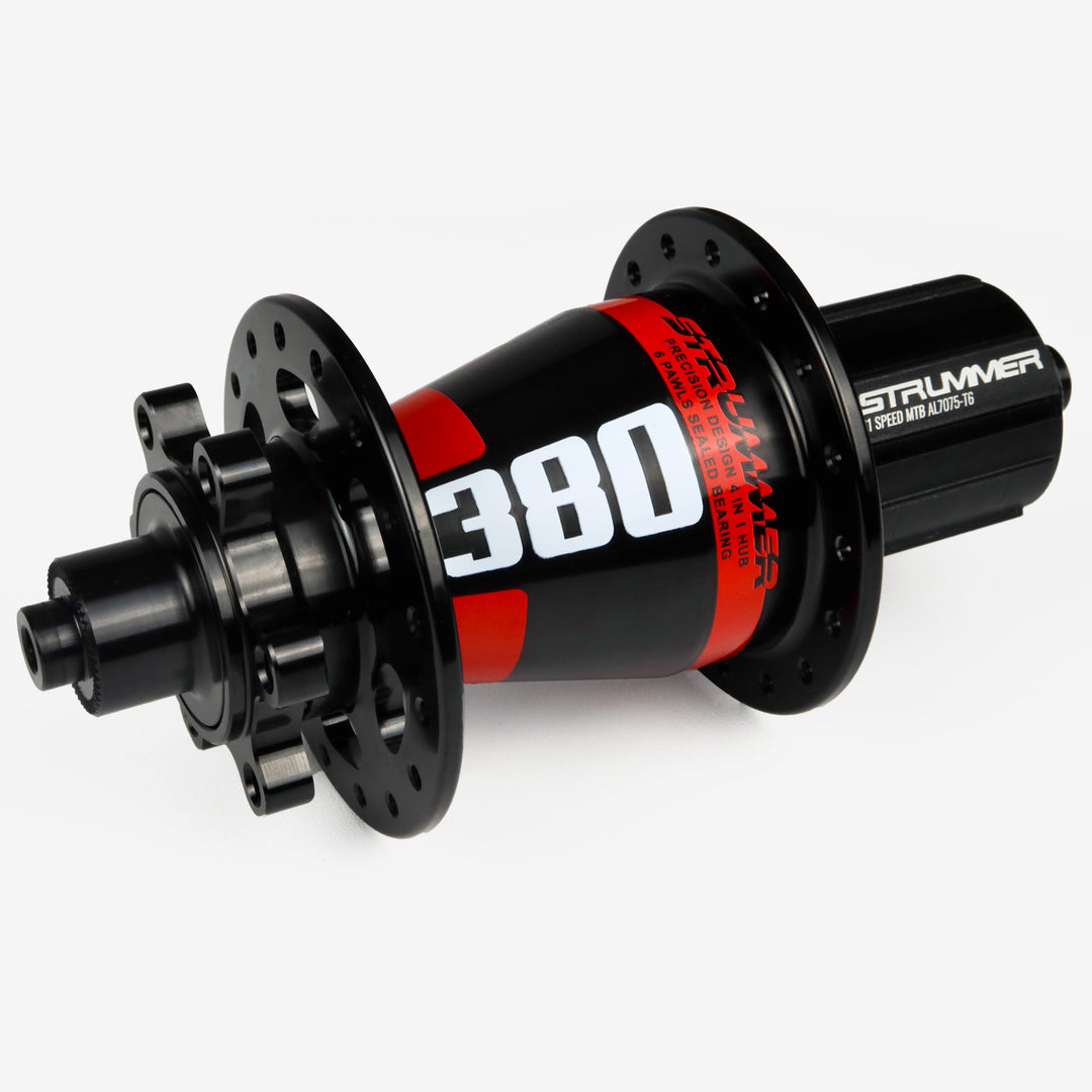Strummer HM-380 6-Pawls 3T Gen-1 MTB Hub for MTB (9x100/10x135)