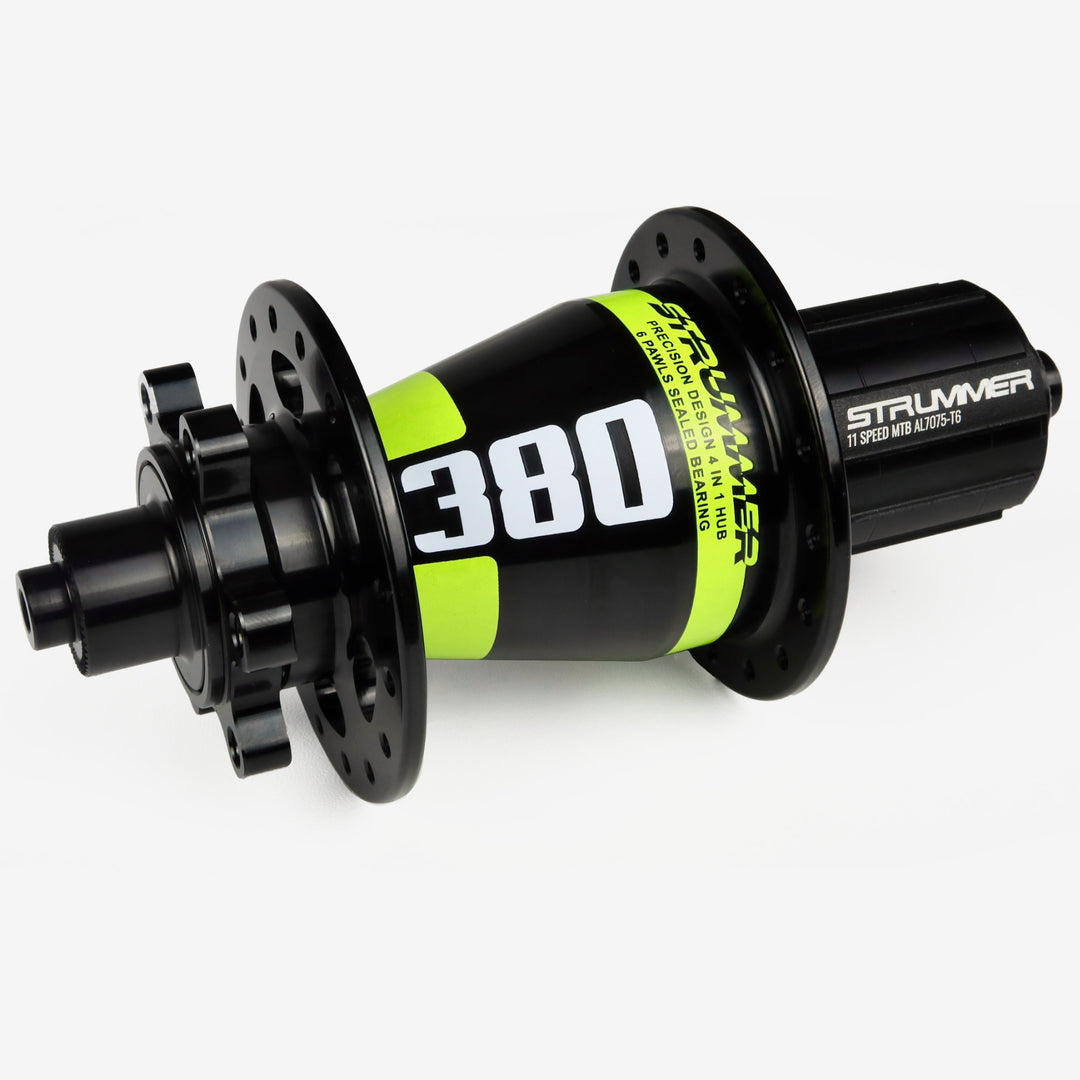 Strummer HM-380 6-Pawls 3T Gen-1 MTB Hub for MTB (9x100/10x135)