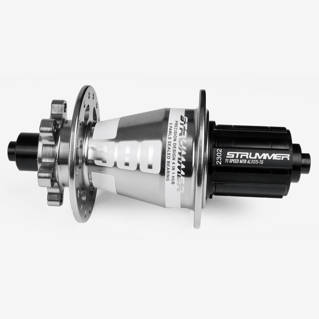 Strummer HM-380 6-Pawls 3T Gen-1 MTB Hub for MTB (9x100/10x135)