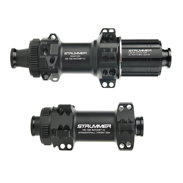 Strummer HR-700 Ratchet Centerlock Hub Set (เข้ากันได้กับคาร์บอน