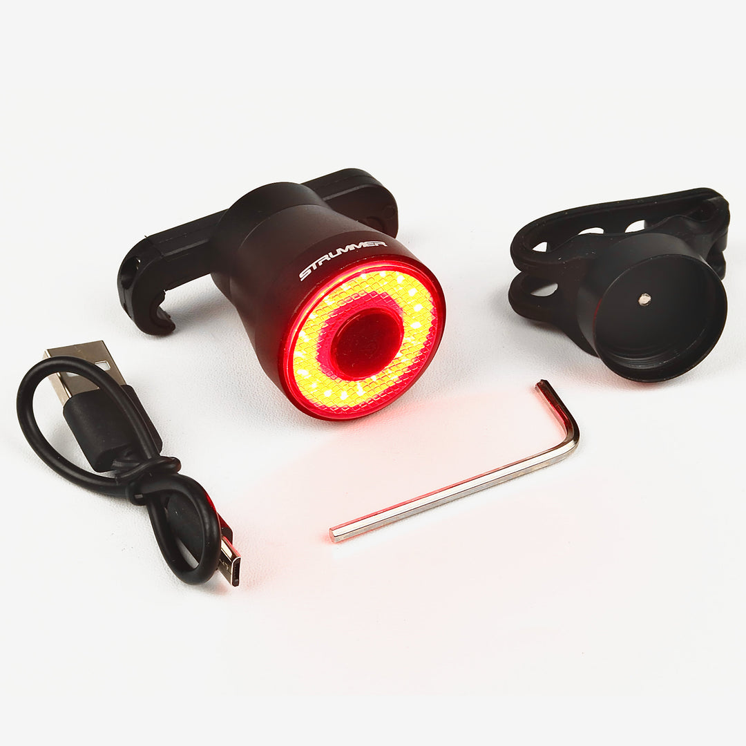 Strummer RL-40bs Smart Rear Light (na may preno sensor at awtomatikong paggising)