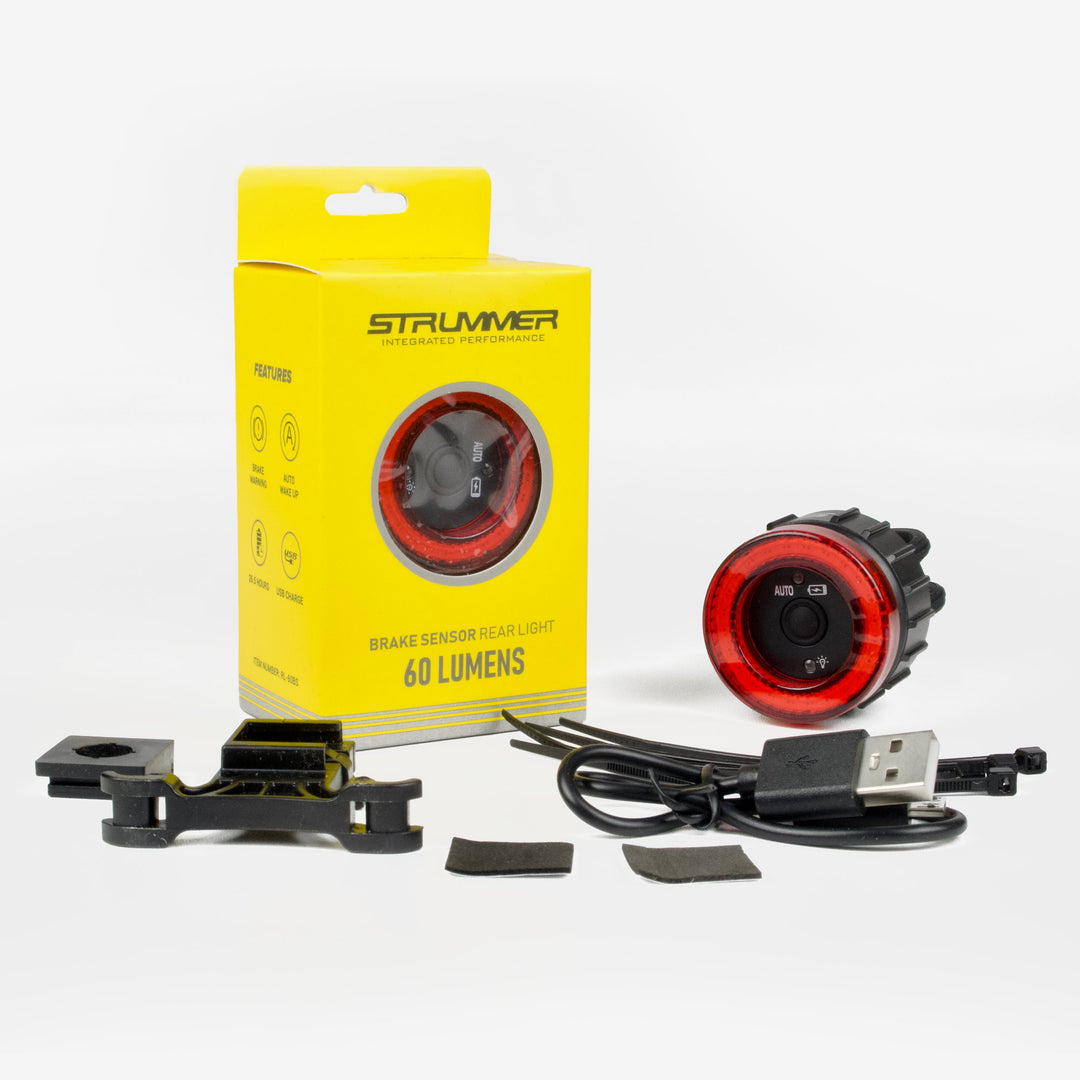Strummer RL-60BS Smart Rear Light (na may preno sensor at auto wake up)