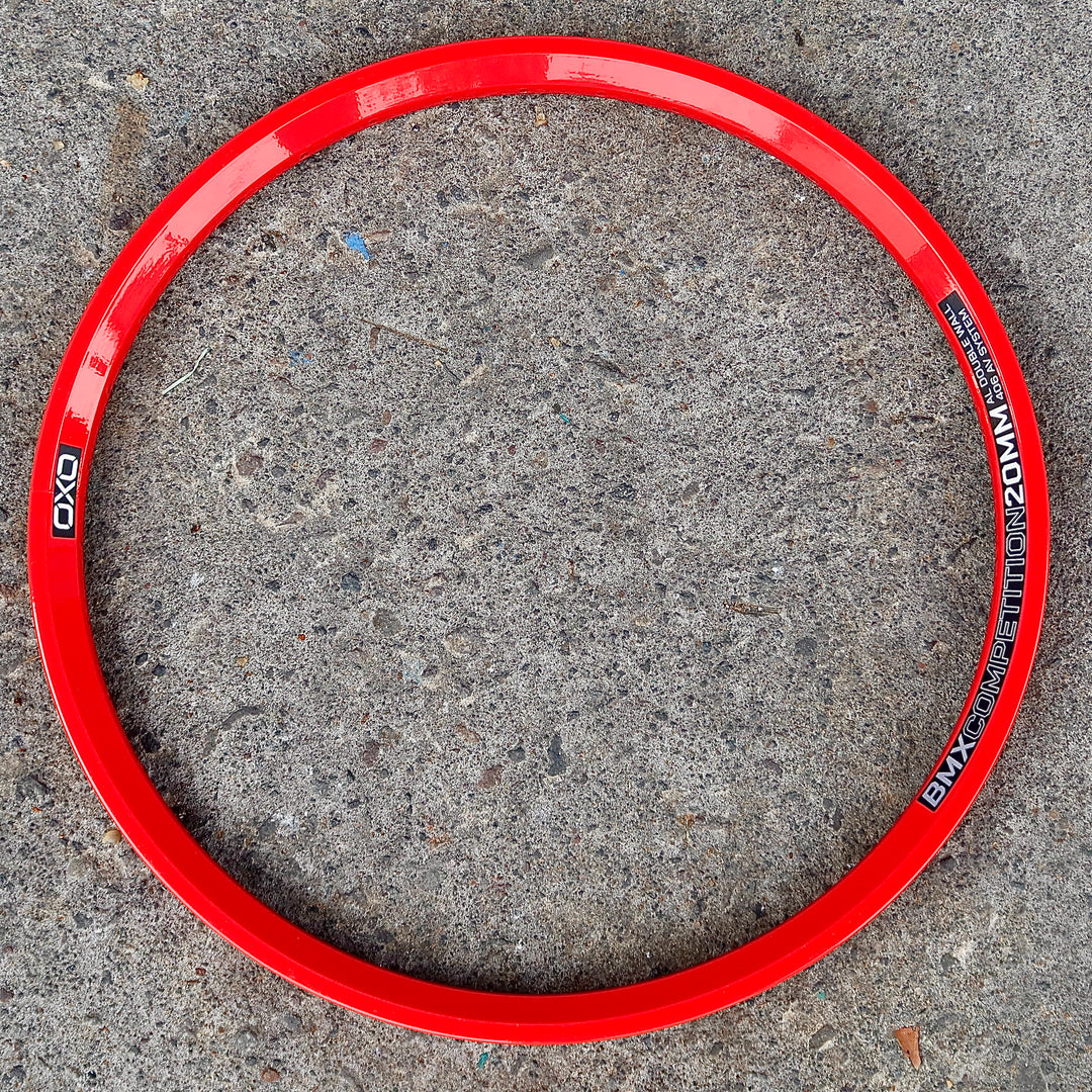 Pertandingan Oxo BMX 20 mm aloi aloi aloi dua rim (1 set)