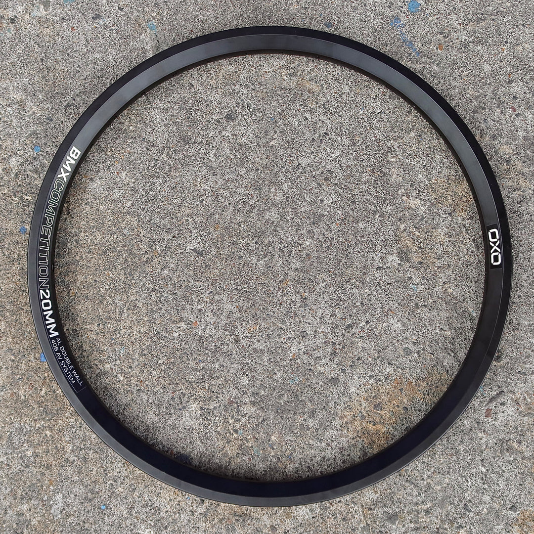 Pertandingan Oxo BMX 20 mm aloi aloi aloi dua rim (1 set)