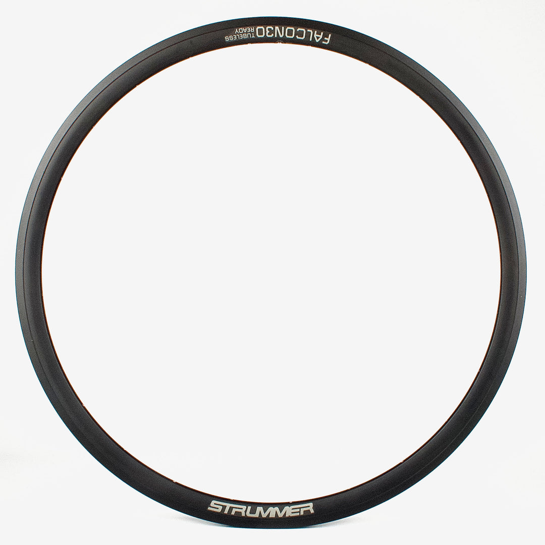 Strummer Falcon30 700C Rim-Brake Alloy Road Bike Rim (20H/24H/32H, 1 pcs)