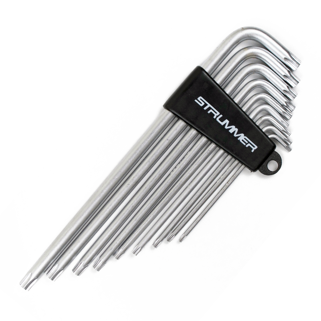 Strummer 9 in 1 Precision Torx L-Wrench Set