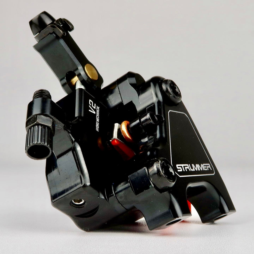 Strummer V2 Hydro Mechanical Disc Brake Caliper Set (Flat Mount)