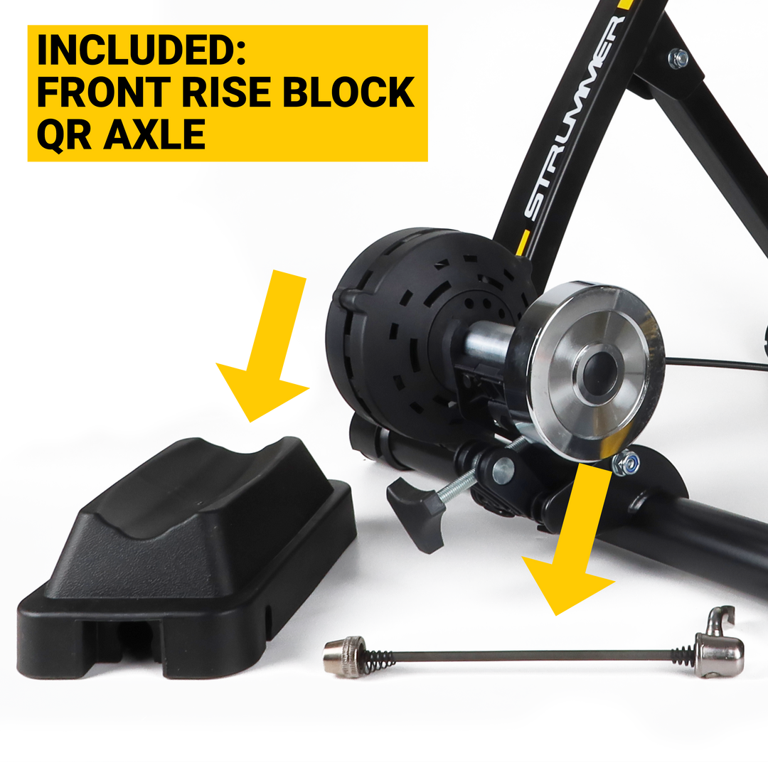 Máy tập xe đạp trong nhà kháng từ Strummer BT-9 có điều khiển từ xa (26"-29", 700c)