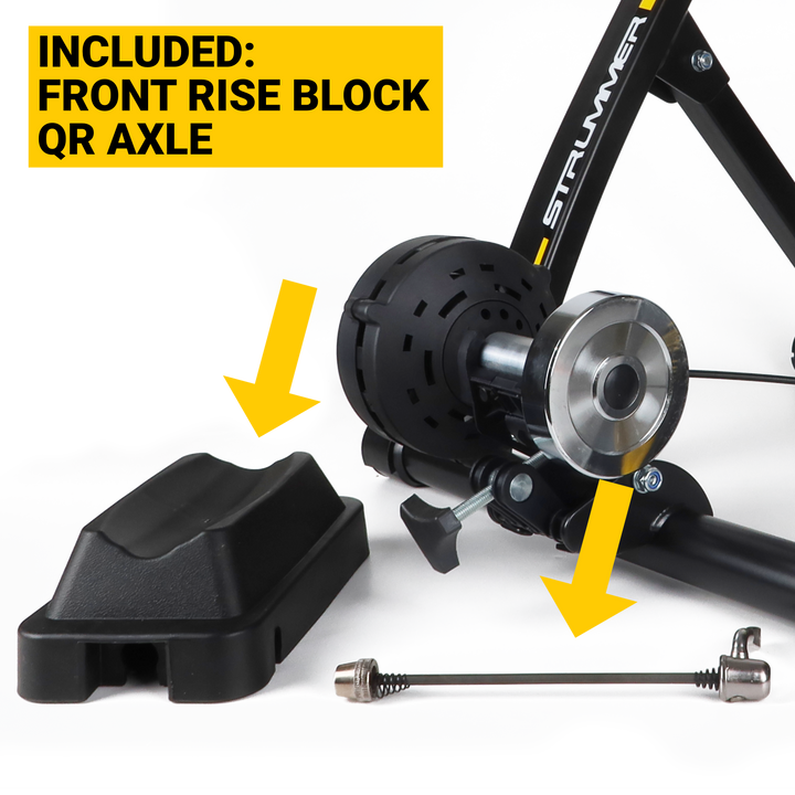 Máy tập xe đạp trong nhà kháng từ Strummer BT-9 có điều khiển từ xa (26"-29", 700c)