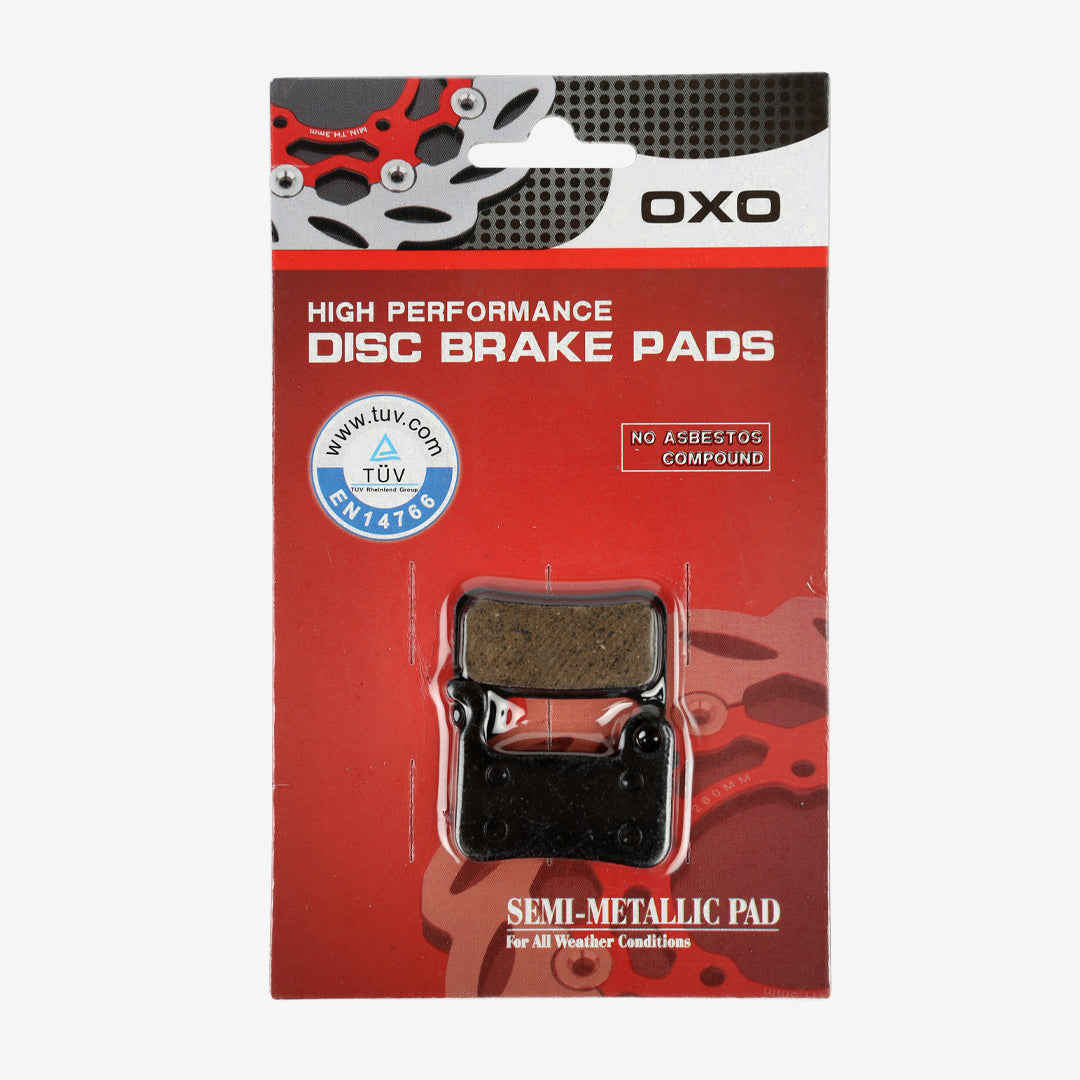 OXO M09 DISC BRAKE PAD Compatible Shimano XTR BR-M975/M966/M965 Shimano Saint BR-M800 Shimano Deore XT BR-M776/M775/M765 Shimano Deore LX BR-M585, SCS SXD-5/SXD-7
