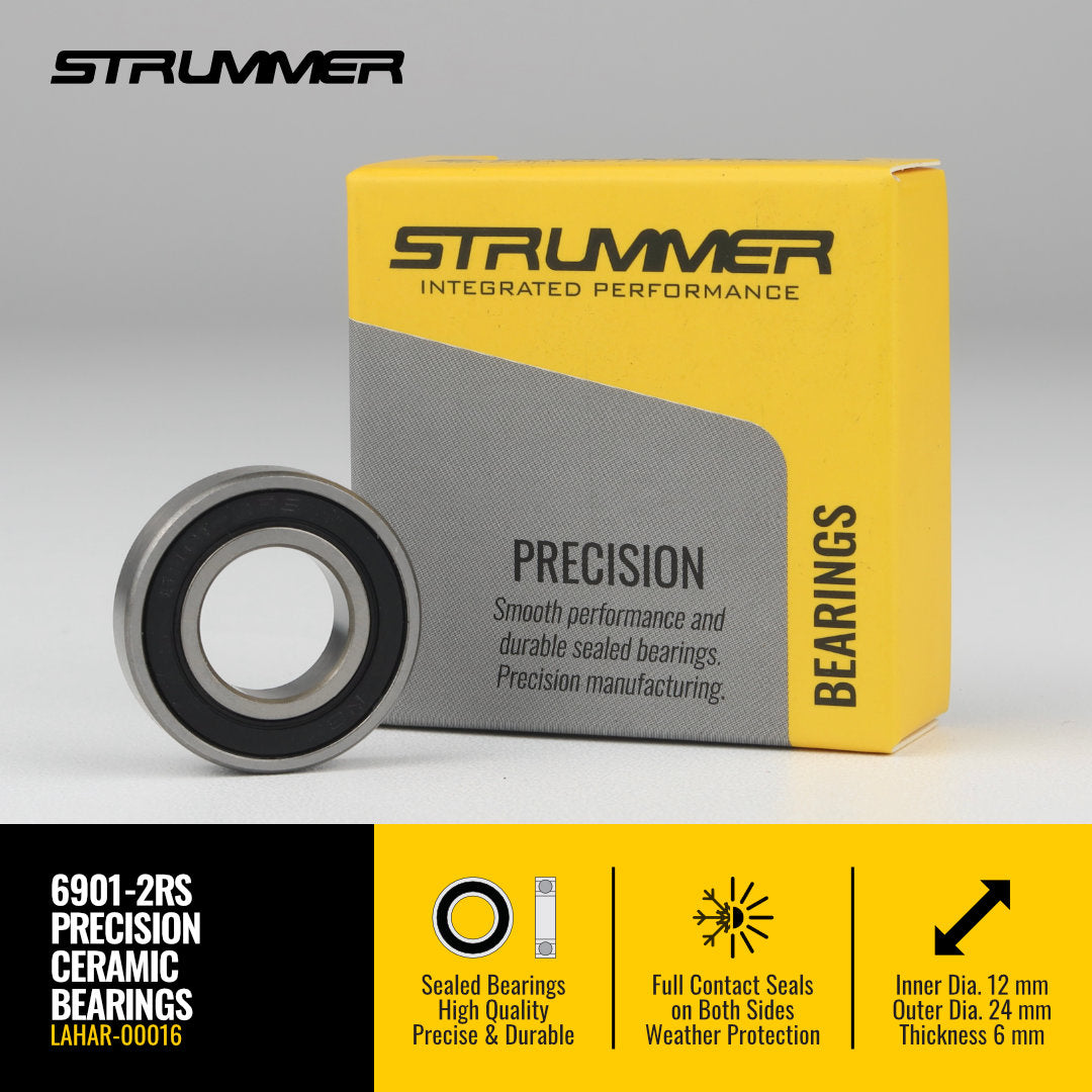 Strummer 6901-2Rs Vòng bi niêm phong (Hybrid gốm)