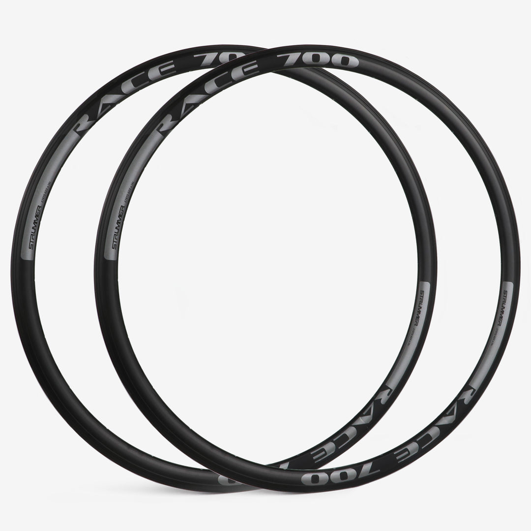 Strummer Race-700 30mm Rims (Black Brake Line, 2 Pcs)