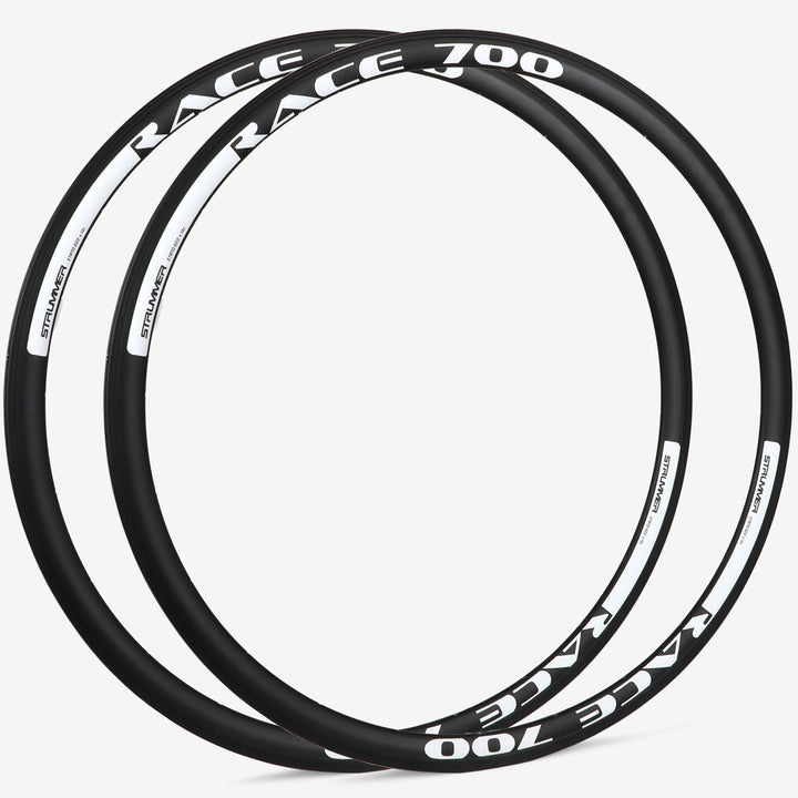 Strummer Race-700 30mm Rims (Black Brake Line, 2 Pcs)