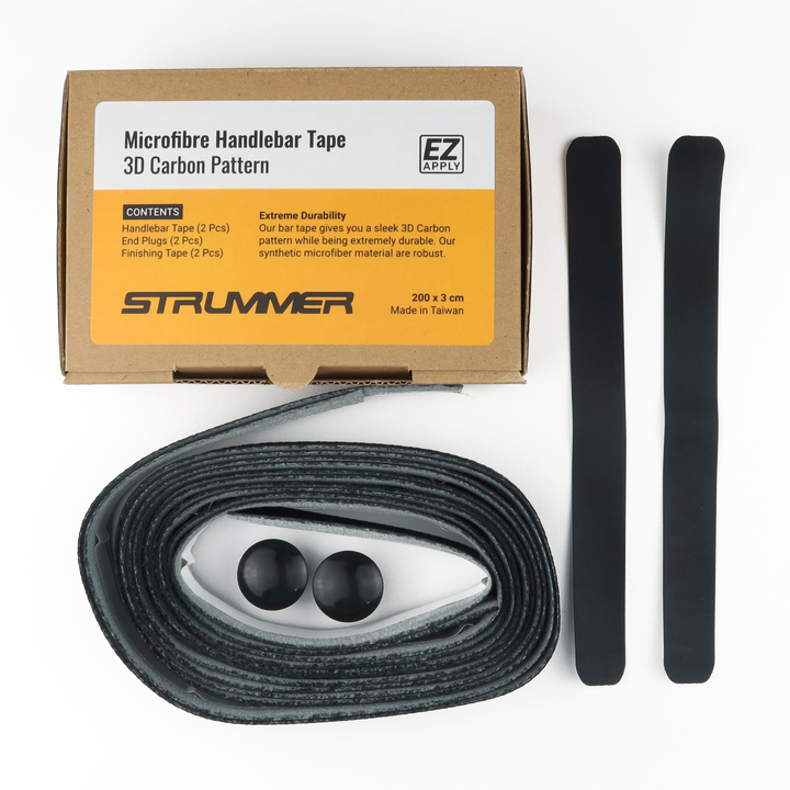(Discontinued) Strummer 3D Carbon Pattern Microfibre Tape