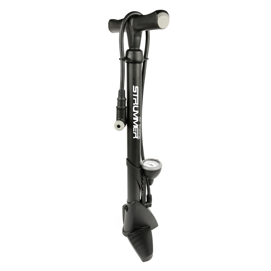 Strummer FP-34P Air Supply Floor Pump with Gauge/Meter (AV & FV)