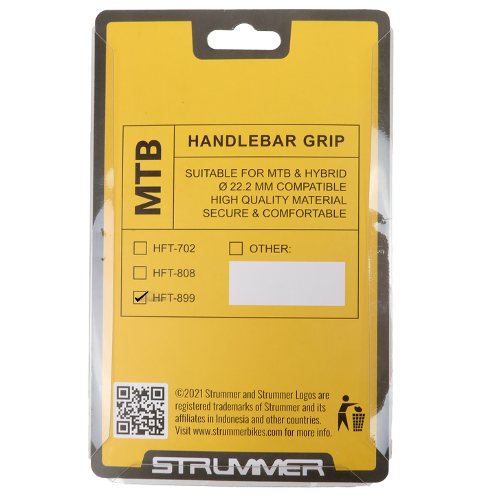 Strummer HFT-899 Ribbed Double Lock Mtb Grip