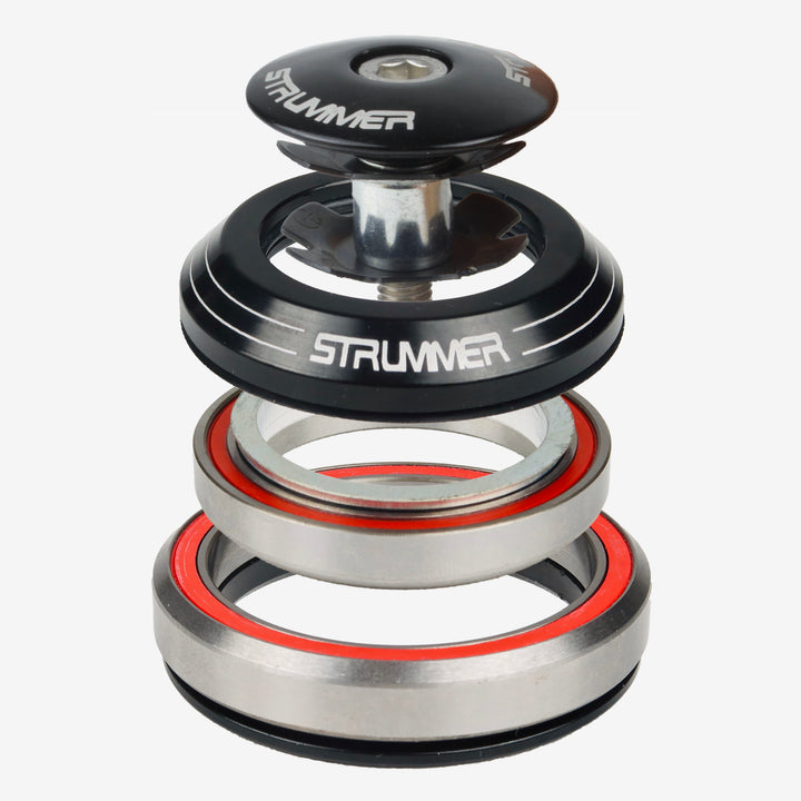 Strummer HS-H5 ชุดหูฟังแบบบูรณาการพร้อมกับสิ่งมีชีวิตที่ปิดผนึกเหล็ก