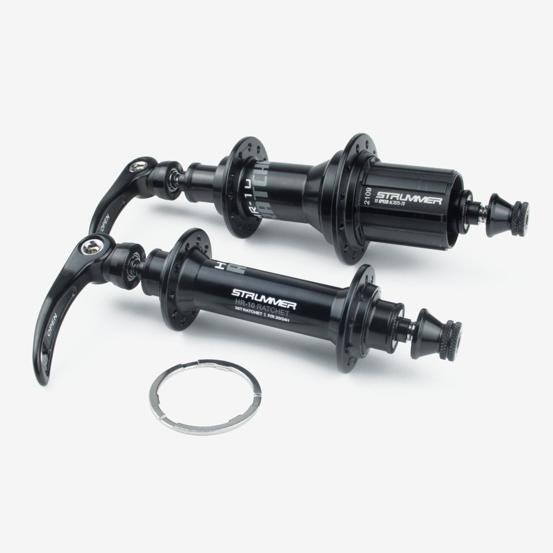 Strummer HR-10 Ratchet 20/24h Hub (9x100/10x130)