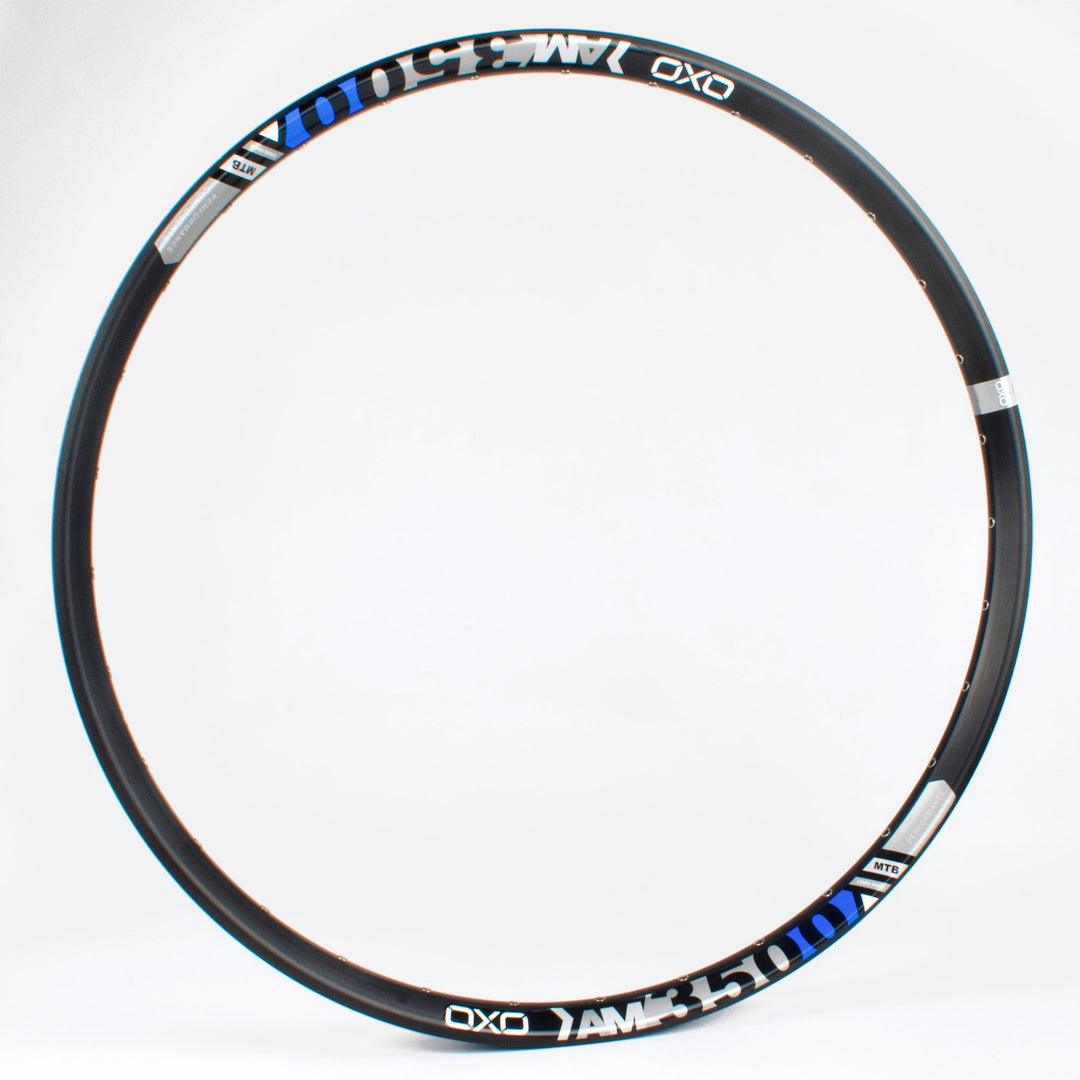 Oxo AM3500 Mountain Bike (MTB) Disc Brake Rims (1 set, harap at likuran)