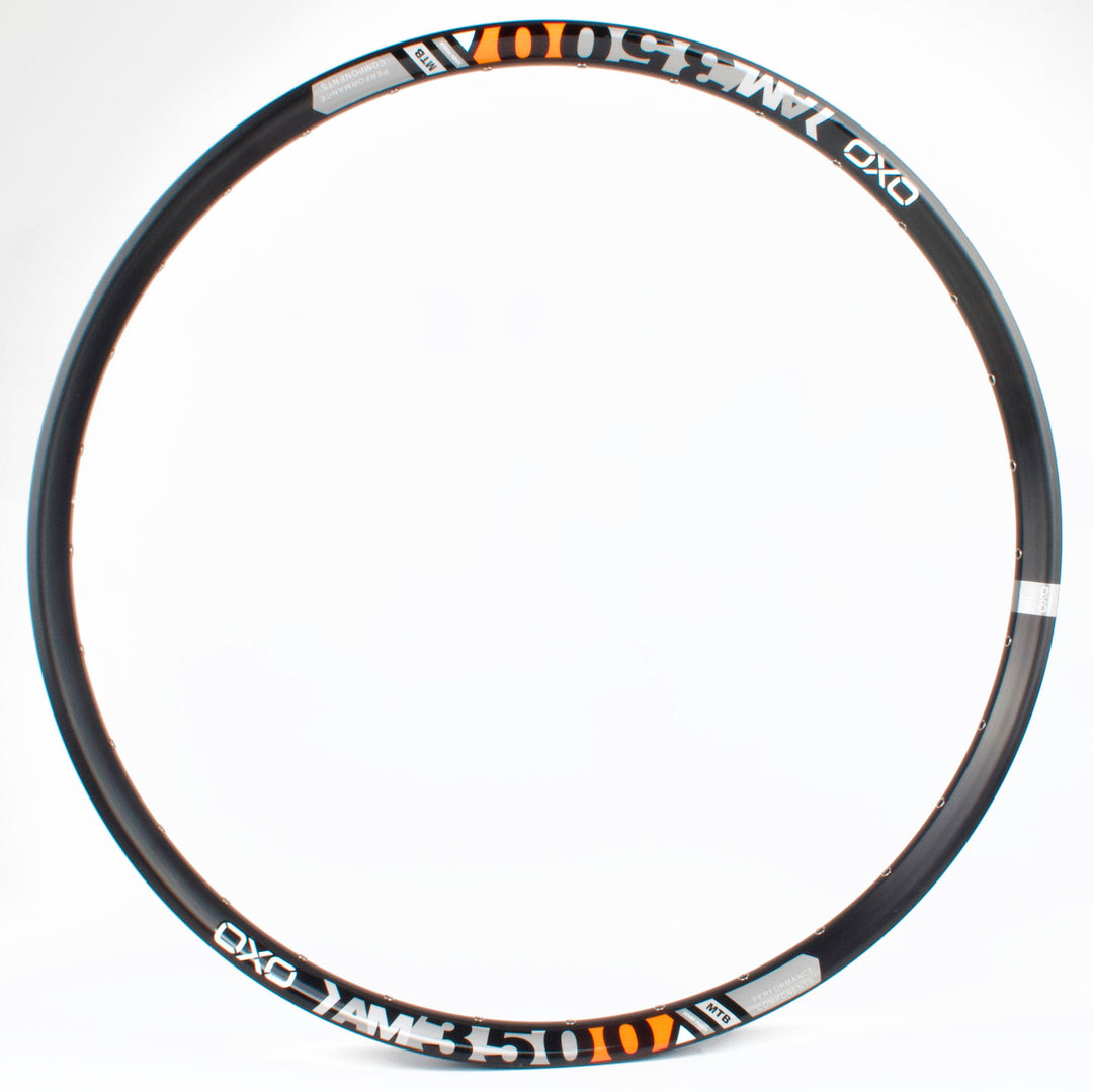 Oxo AM3500 Mountain Bike (MTB) Disc Brake Rims (1 set, harap at likuran)