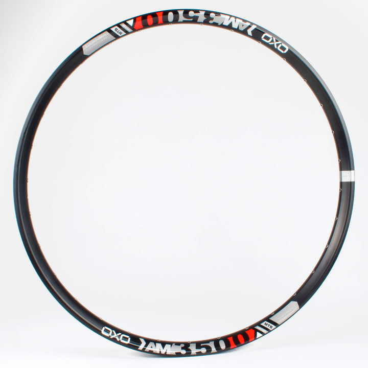 Oxo AM3500 Mountain Bike (MTB) Disc Brake Rims (1 set, harap at likuran)