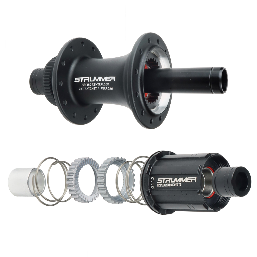 Strummer HR-360 Ratchet CenterLock Hub (Gen-1)
