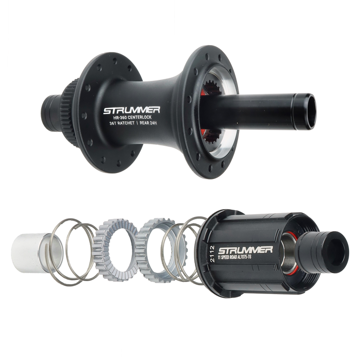 Strummer HR-360 Ratchet CenterLock Hub (Gen-1)