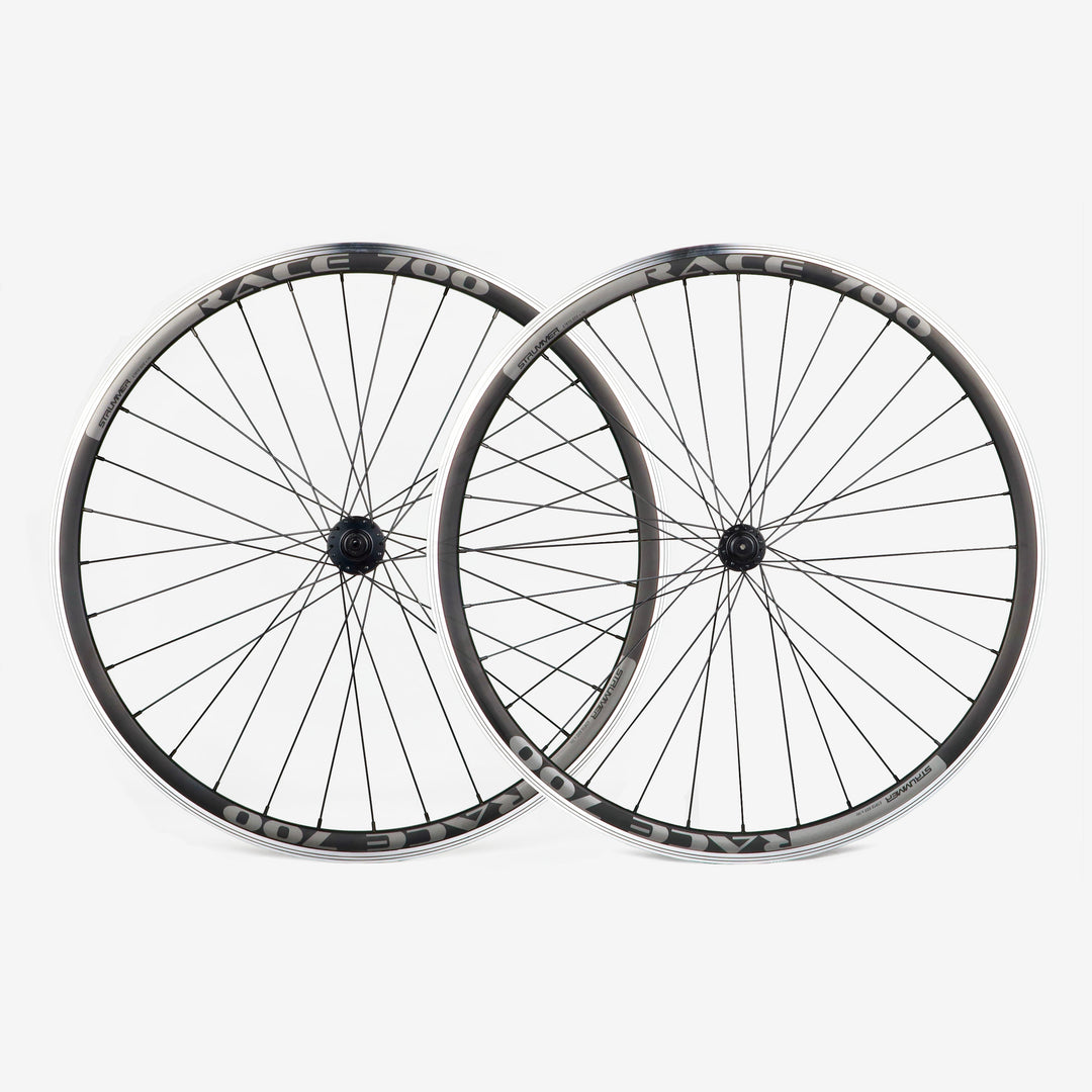 Strummer (Race-700 30 mm) Wheelset เบรกโลหะผสมกับ (HR-20 4-PAWL 32/32H HUB SET)