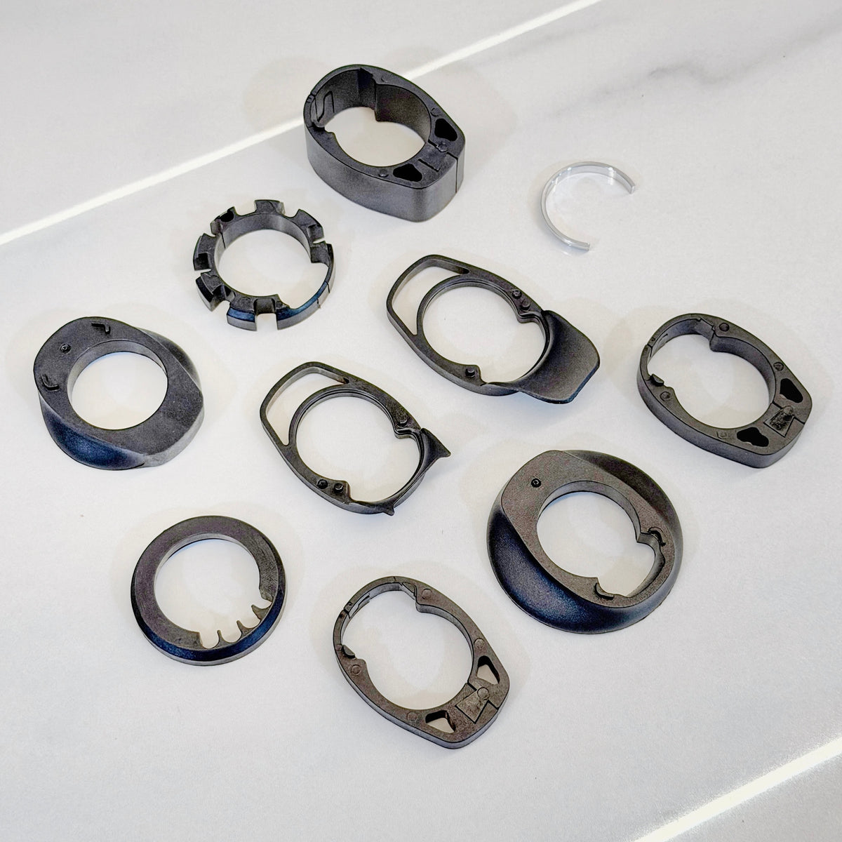 Set di accessori per manubrio da corsa in carbonio Strummer CF5