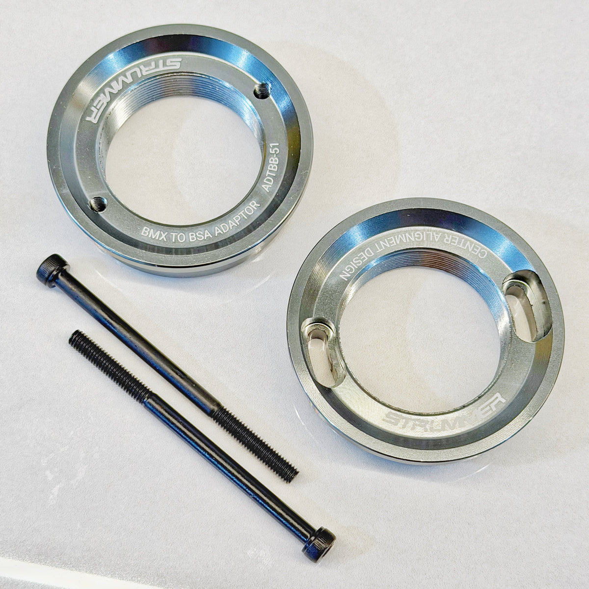 Strummer ADTBB-51 BMX to BSA / Cartridge Square Taper Square Spindle Bottom Bracket Adaptor