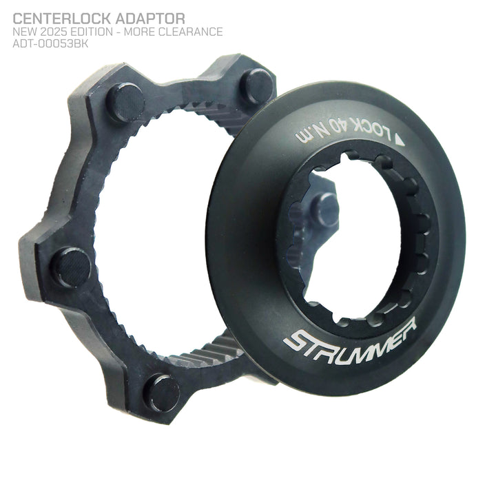 Strummer Centerlock to 6-Bolt Disc Brake Mount Adaptor